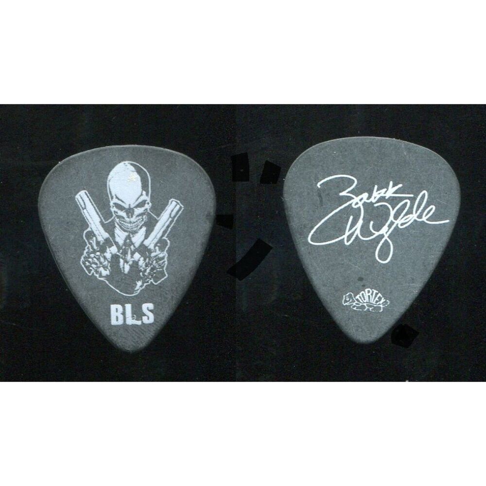 Vintage 2005 Zakk Wylde Black Label Society BLS Concert Guitar Pick